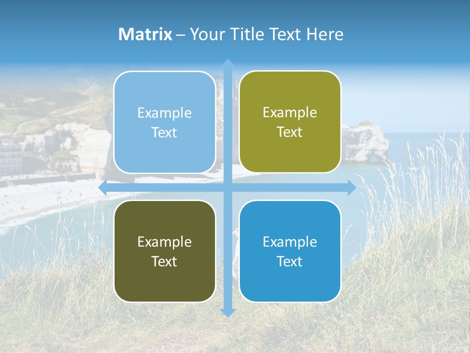 Cote D Albatre PowerPoint Template