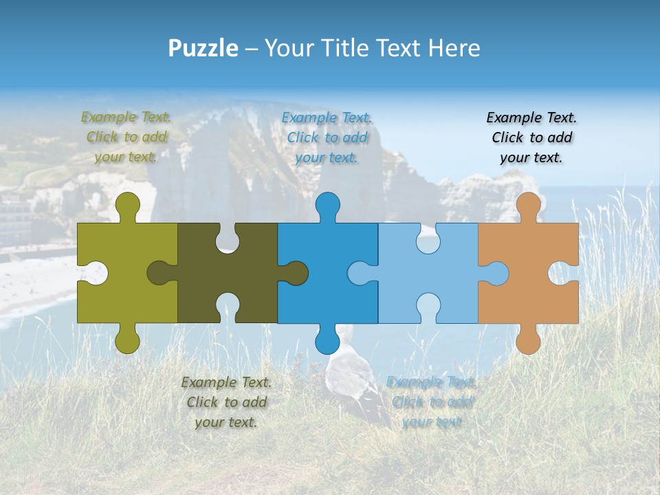 Cote D Albatre PowerPoint Template