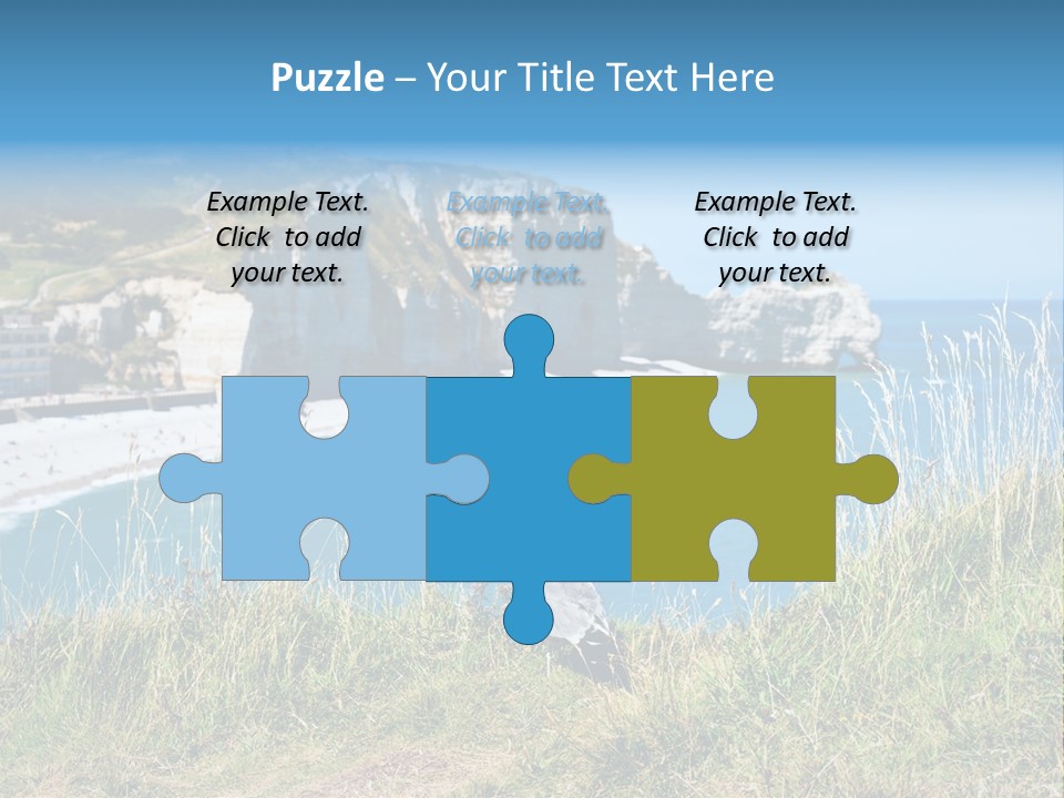 Cote D Albatre PowerPoint Template