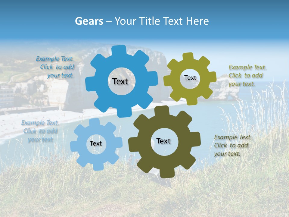 Cote D Albatre PowerPoint Template