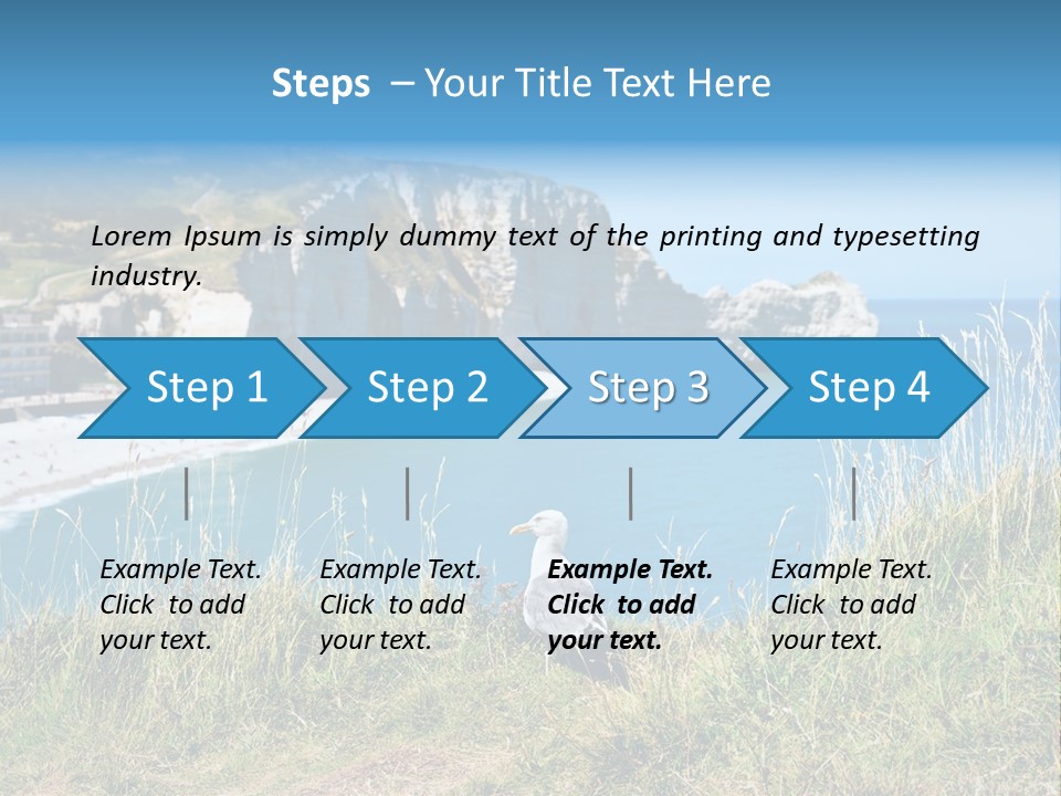 Cote D Albatre PowerPoint Template