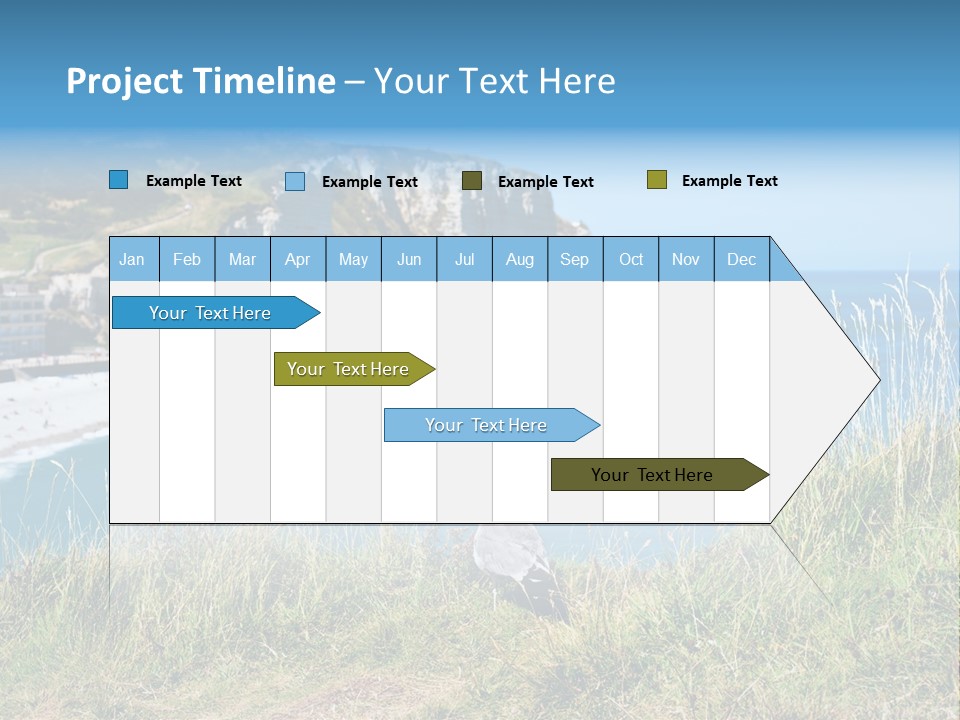Cote D Albatre PowerPoint Template