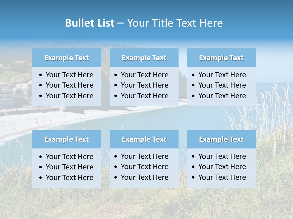 Cote D Albatre PowerPoint Template