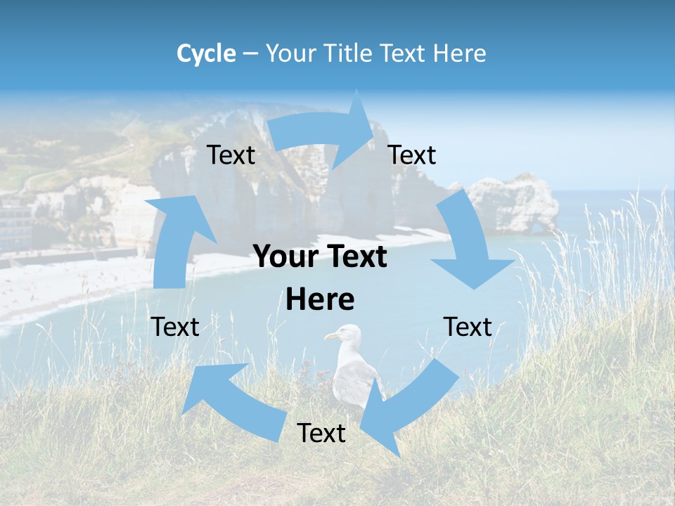 Cote D Albatre PowerPoint Template