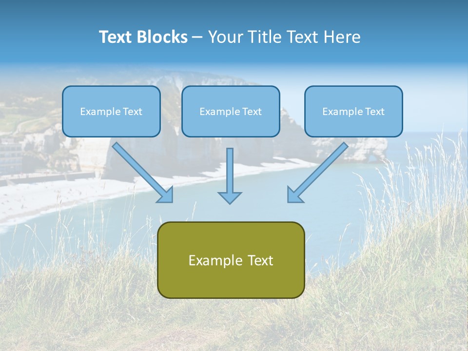 Cote D Albatre PowerPoint Template