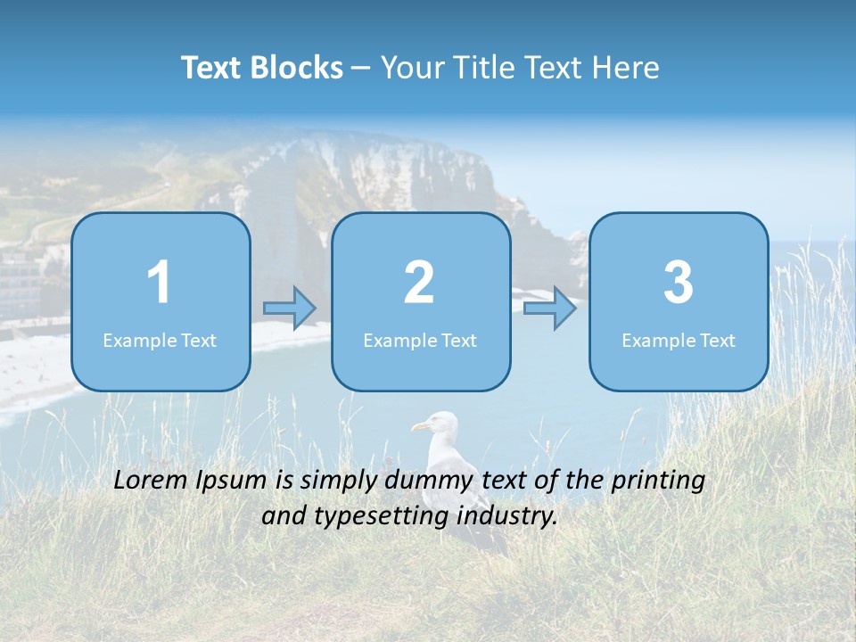 Cote D Albatre PowerPoint Template
