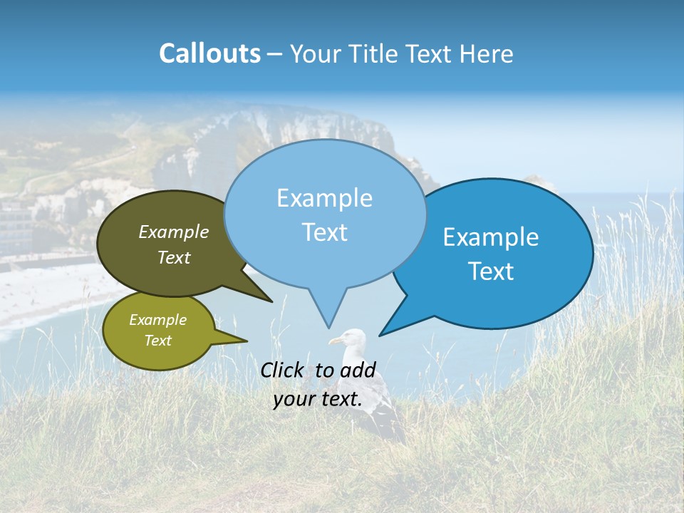 Cote D Albatre PowerPoint Template