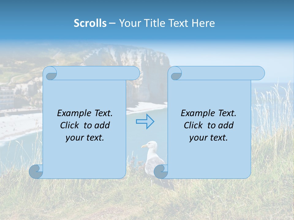 Cote D Albatre PowerPoint Template
