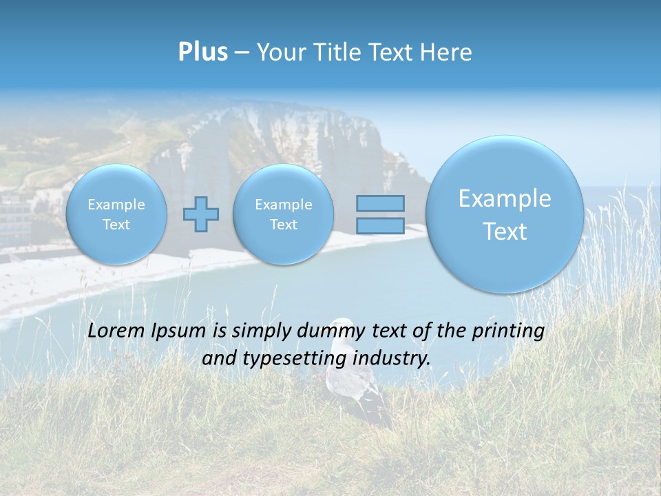 Cote D Albatre PowerPoint Template