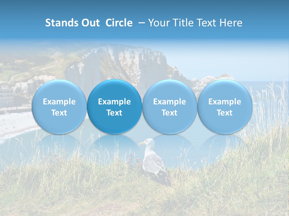 Cote D Albatre PowerPoint Template