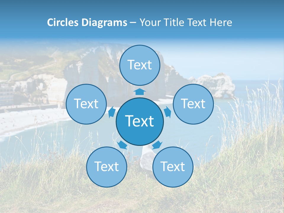 Cote D Albatre PowerPoint Template