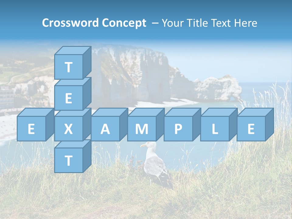 Cote D Albatre PowerPoint Template