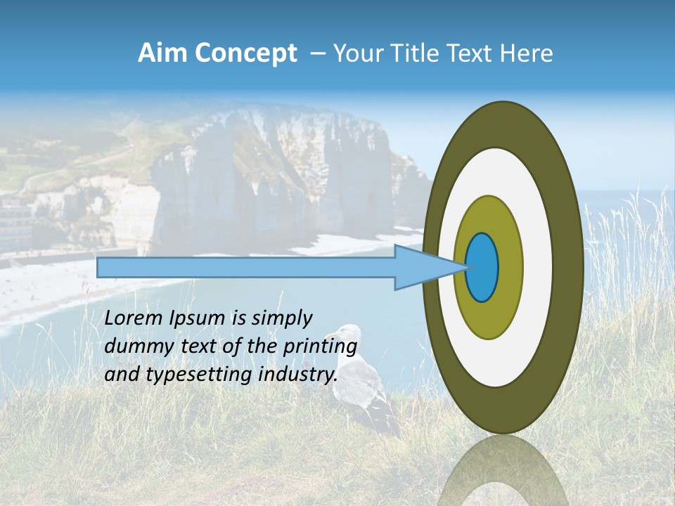 Cote D Albatre PowerPoint Template