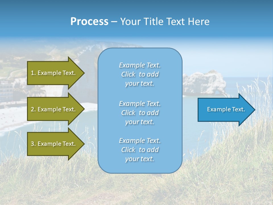 Cote D Albatre PowerPoint Template