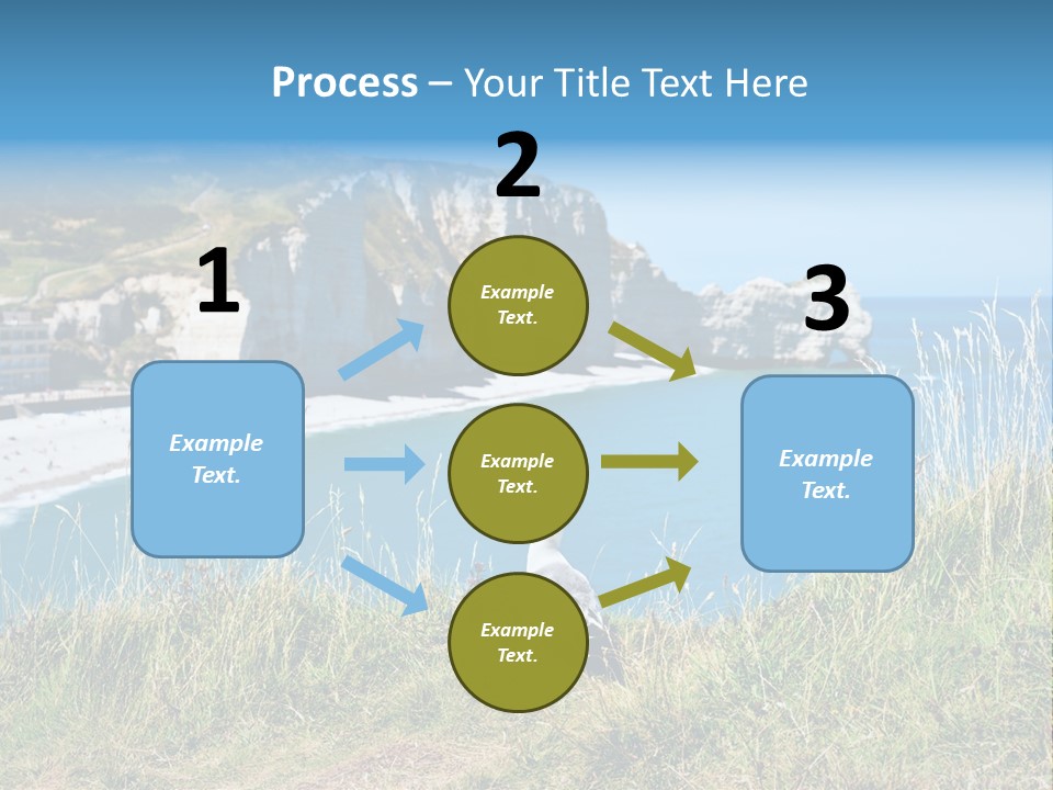 Cote D Albatre PowerPoint Template