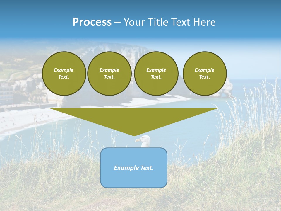 Cote D Albatre PowerPoint Template