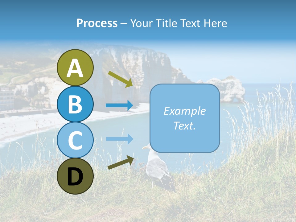 Cote D Albatre PowerPoint Template