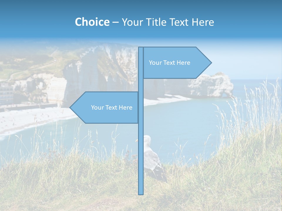 Cote D Albatre PowerPoint Template