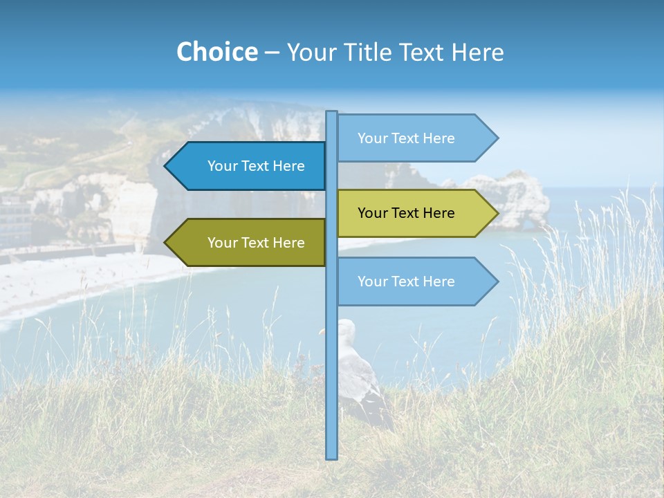 Cote D Albatre PowerPoint Template