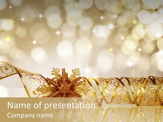 Christmas Decorations PowerPoint Template