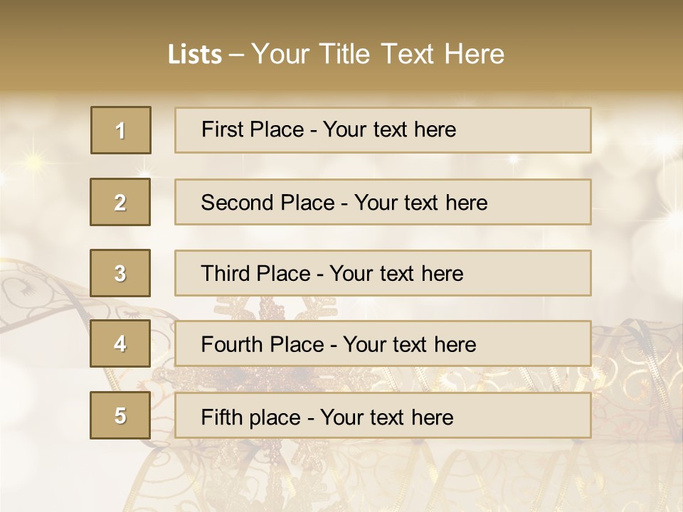 Christmas Decorations PowerPoint Template