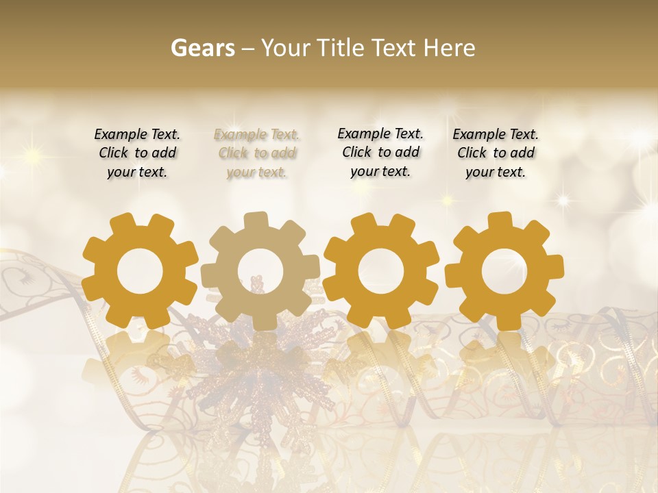 Christmas Decorations PowerPoint Template