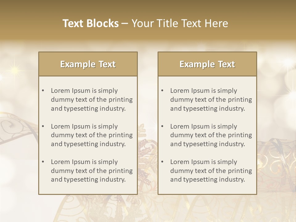 Christmas Decorations PowerPoint Template