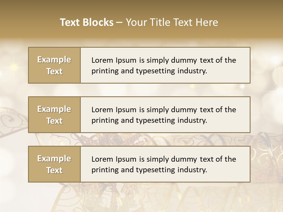 Christmas Decorations PowerPoint Template