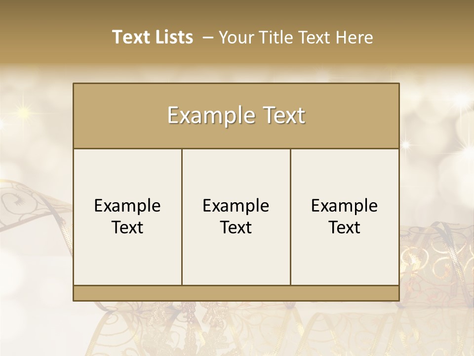 Christmas Decorations PowerPoint Template