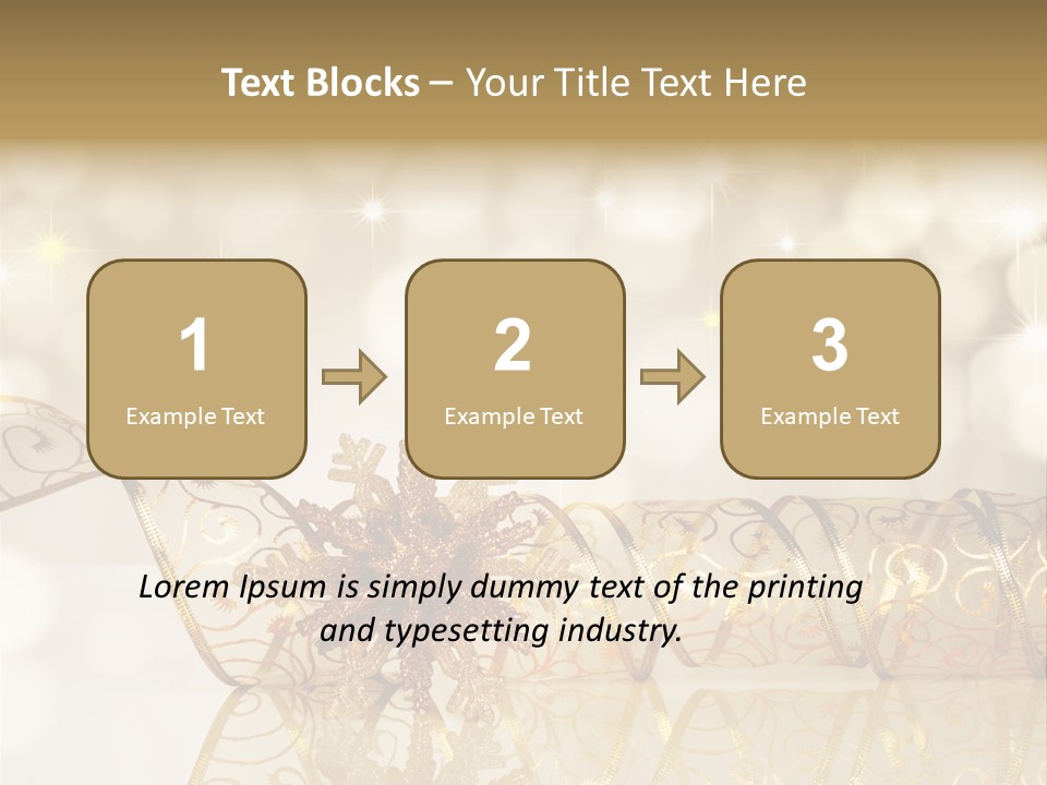 Christmas Decorations PowerPoint Template