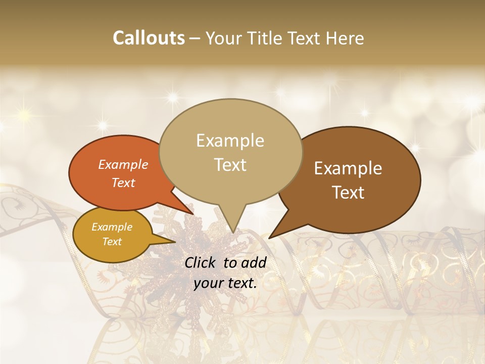 Christmas Decorations PowerPoint Template