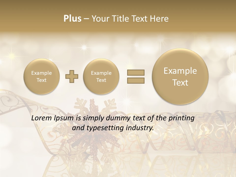 Christmas Decorations PowerPoint Template