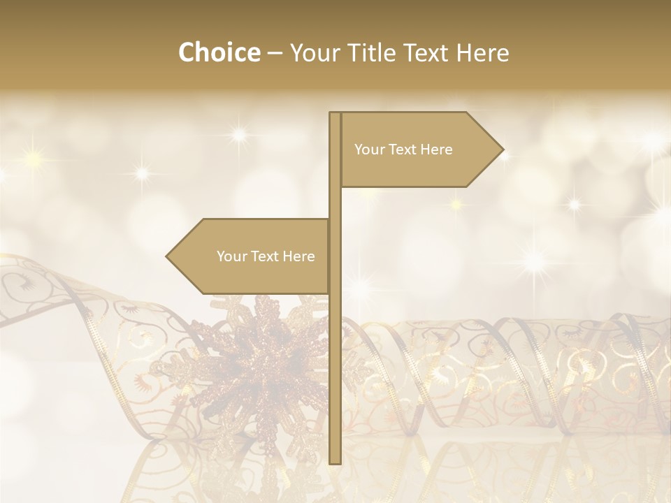 Christmas Decorations PowerPoint Template