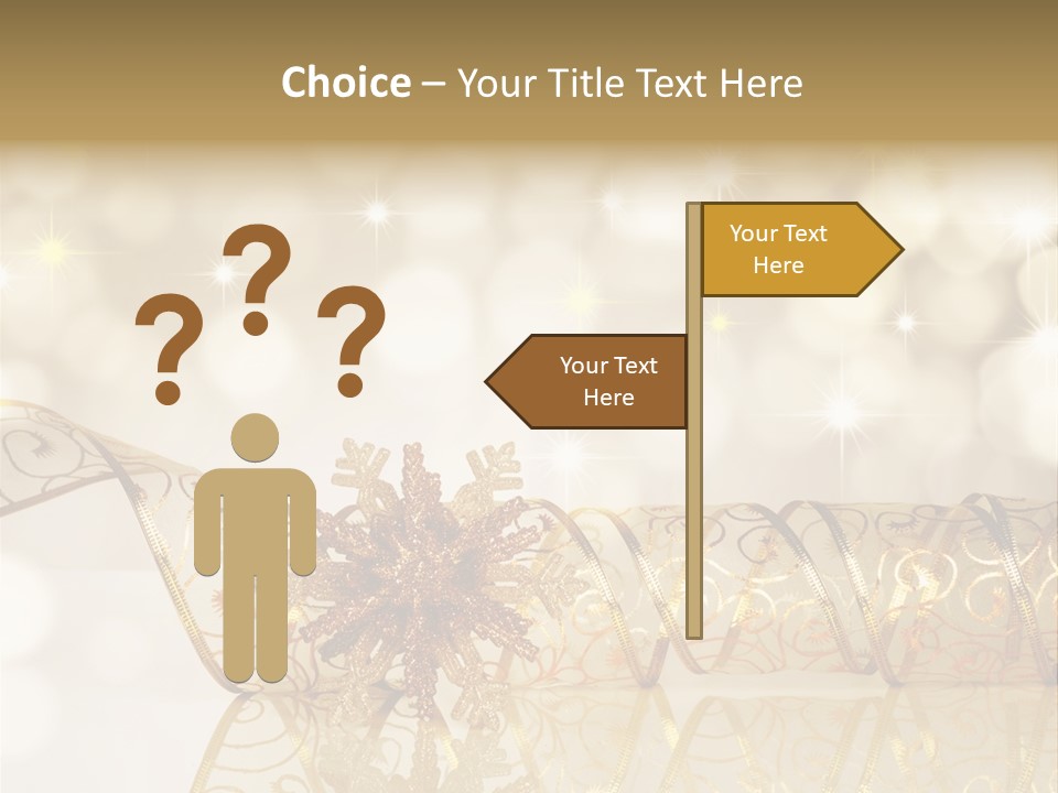 Christmas Decorations PowerPoint Template