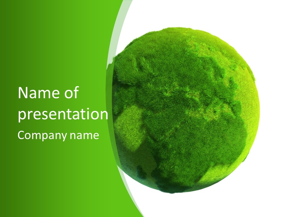 Green Earth PowerPoint Template