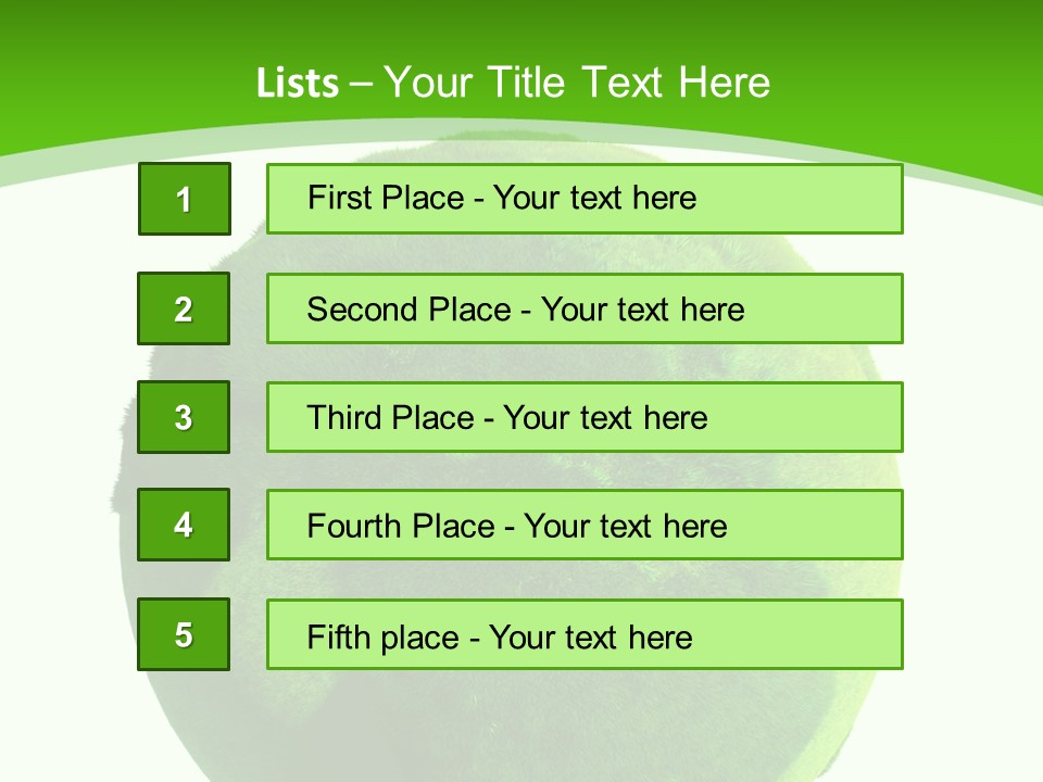Green Earth PowerPoint Template