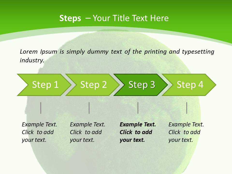 Green Earth PowerPoint Template