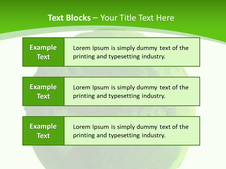 Green Earth PowerPoint Template
