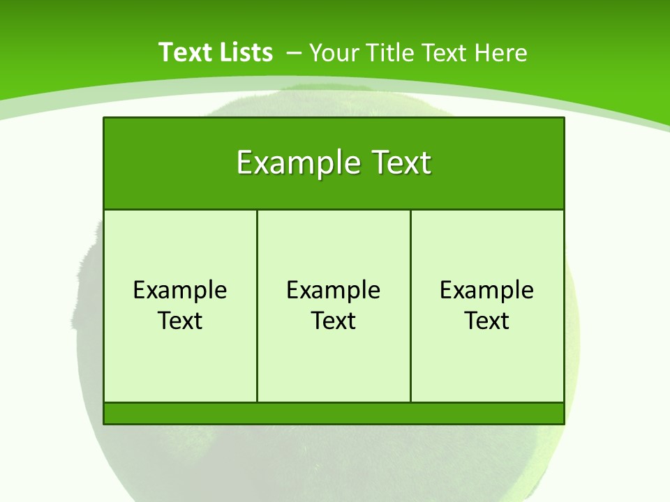 Green Earth PowerPoint Template