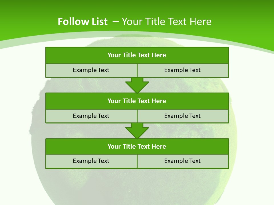 Green Earth PowerPoint Template