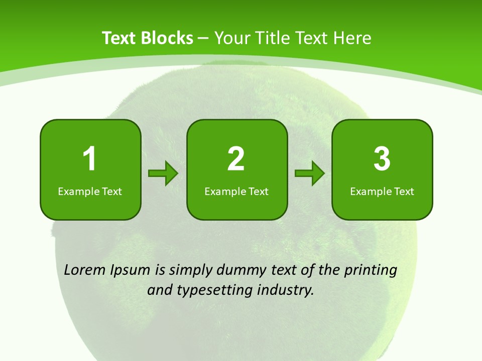 Green Earth PowerPoint Template