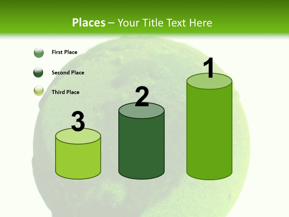 Grüne Erde PowerPoint Template