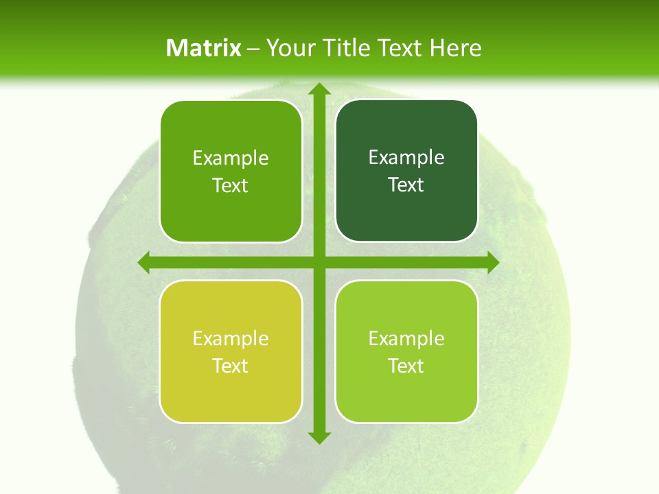 Grüne Erde PowerPoint Template