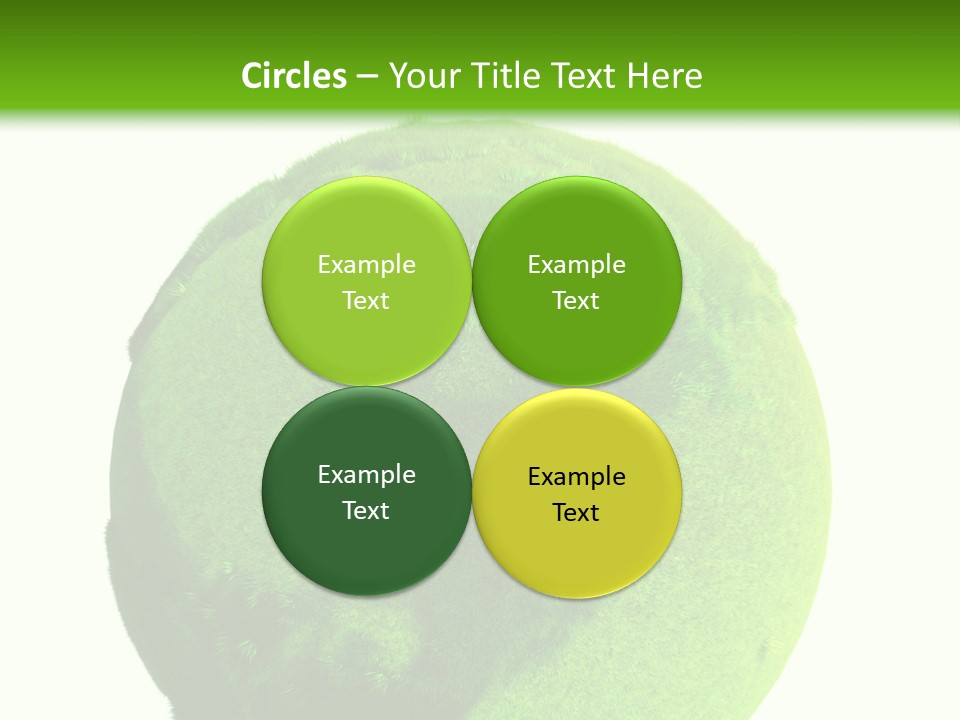 Grüne Erde PowerPoint Template