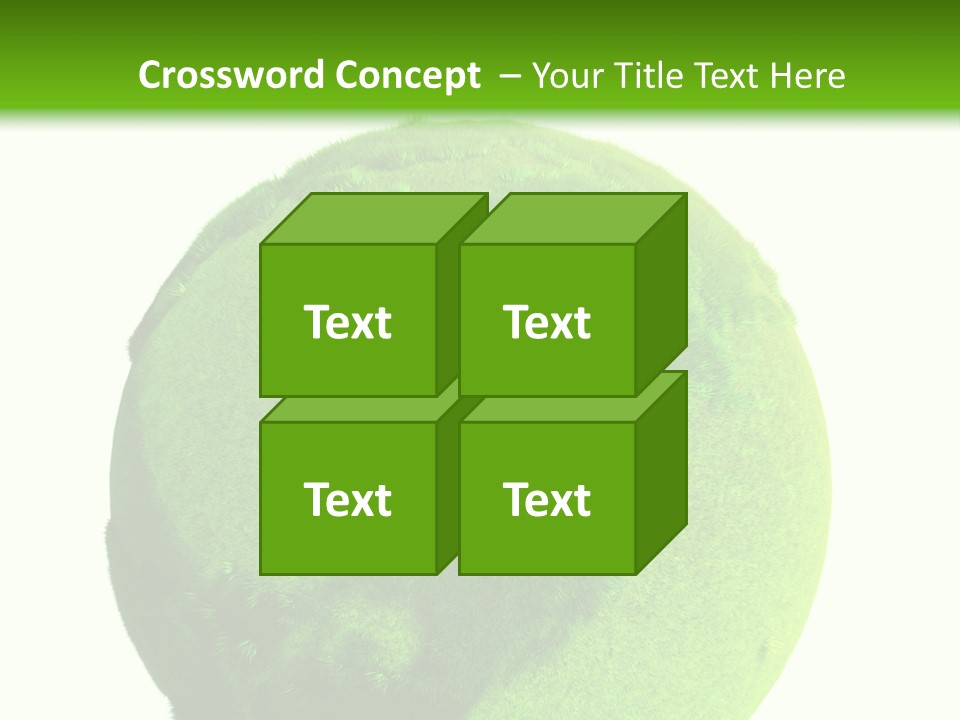 Grüne Erde PowerPoint Template