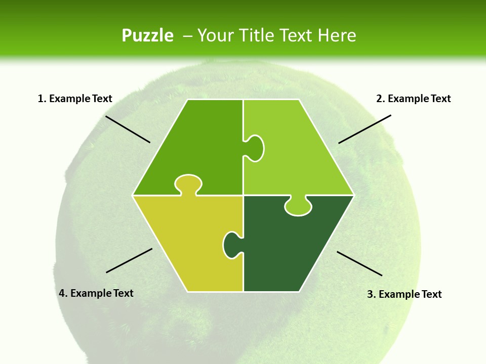 Grüne Erde PowerPoint Template