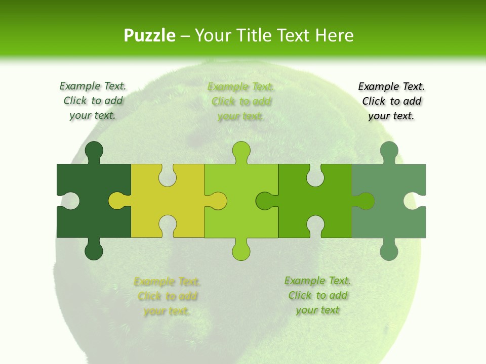 Grüne Erde PowerPoint Template