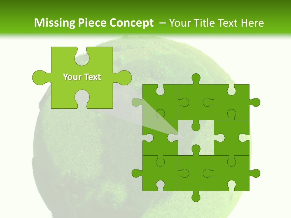 Grüne Erde PowerPoint Template