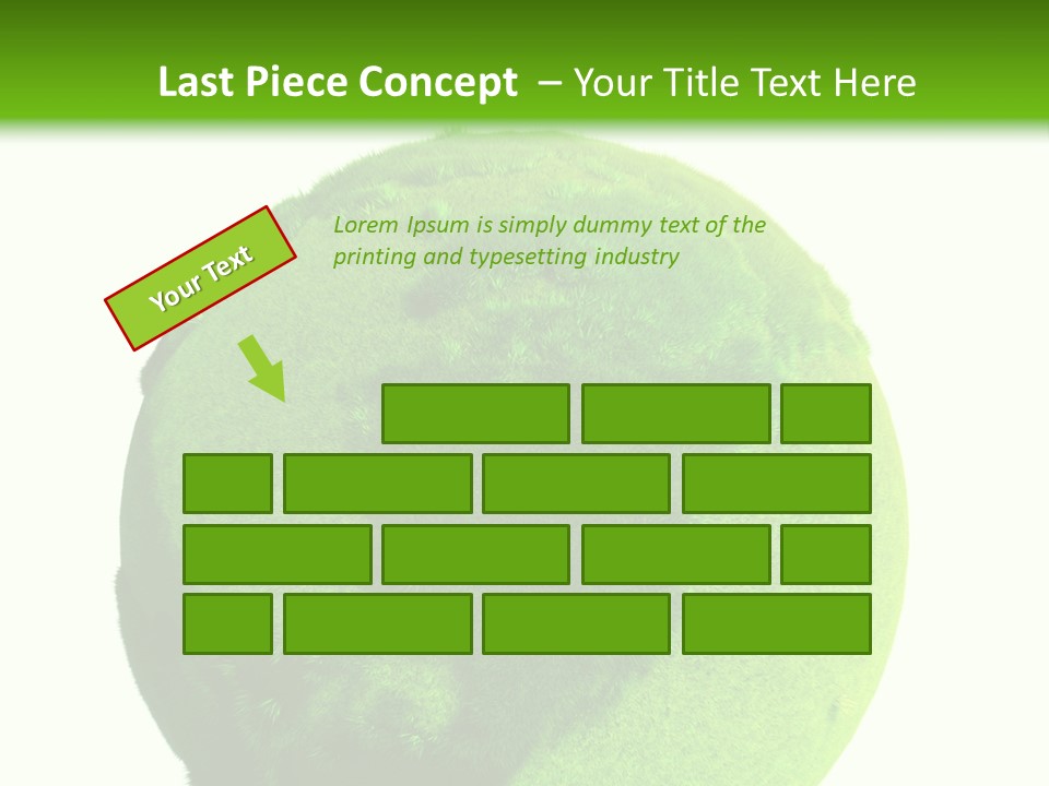 Grüne Erde PowerPoint Template