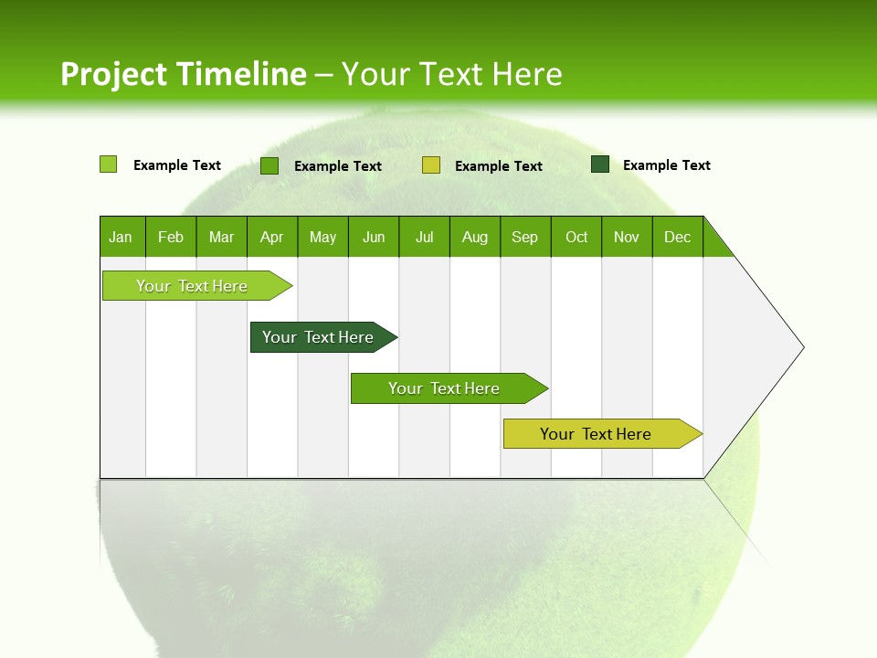 Grüne Erde PowerPoint Template